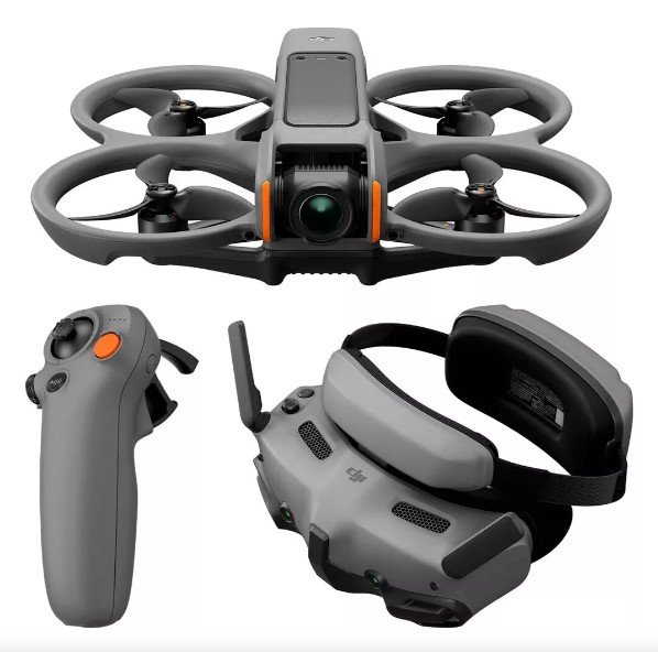 Drone Dji Avata 2 Goggles 3 Motion 3 Anatel + Combo Fly More